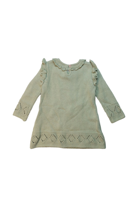 A Green Sweater Dresses from Tahari in size 6-12M for girl. (Back View)