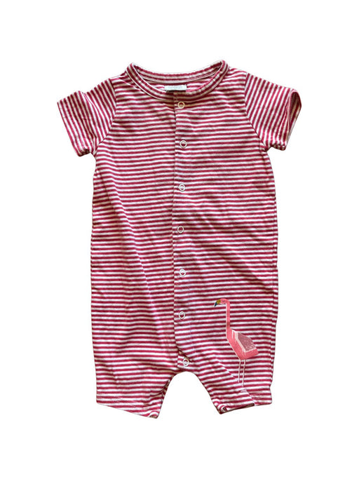 A Red Short Sleeve Rompers from Mamas & Papas in size 6-12M for neutral. (Front View)