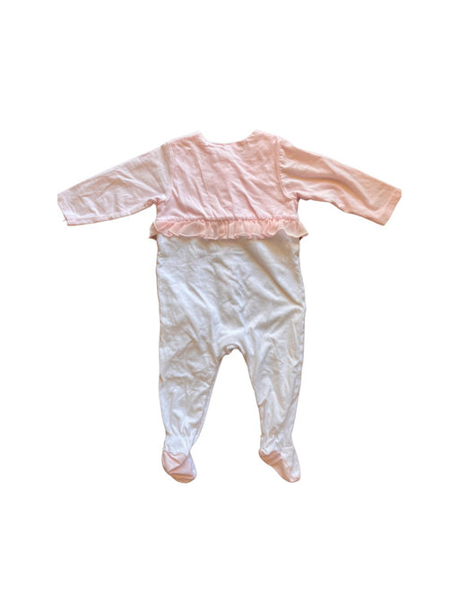 A Pink Onesies from Chicco in size 6-12M for girl. (Front View)