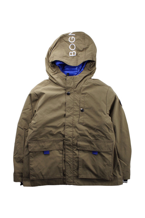 A Brown Ski Jackets from Bogner in size 5T for boy. (Front View)