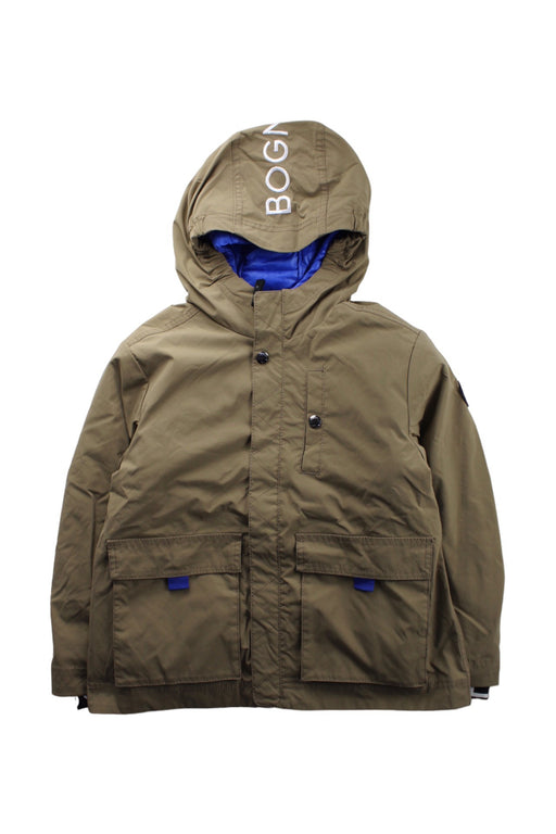 A Brown Ski Jackets from Bogner in size 5T for boy. (Front View)