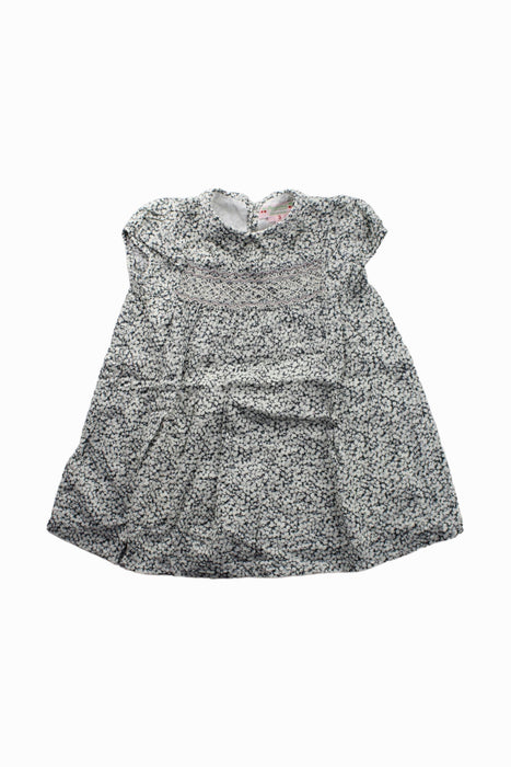 A Black Short Sleeve Dresses from Bonpoint in size 3T for girl. (Front View)