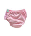 A Pink Swim Diapers from Green Sprouts in size 12-18M for girl. (Back View)