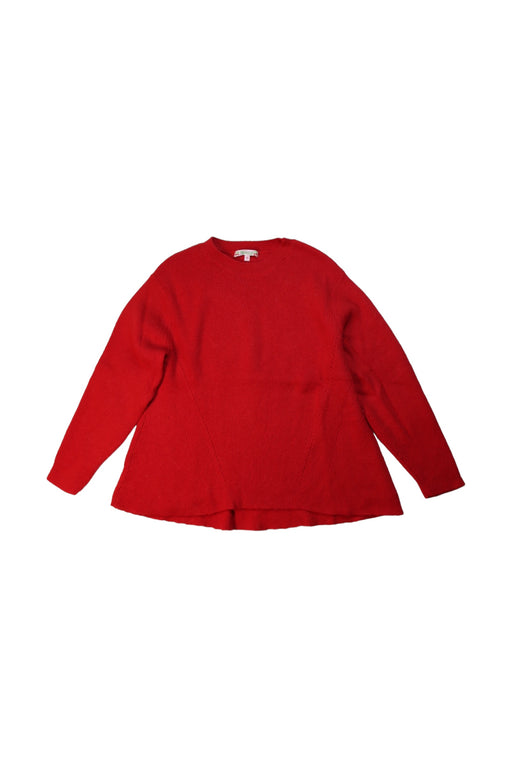 A Red Knit Sweaters from Bonpoint in size 10Y for girl. (Front View)