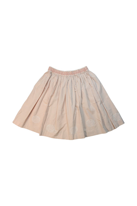 A Beige Mid Skirts from Bonpoint in size 12Y for girl. (Front View)