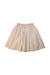 A Beige Mid Skirts from Bonpoint in size 12Y for girl. (Back View)