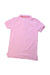 A Pink Short Sleeve Polos from Polo Ralph Lauren in size 7Y for girl. (Back View)