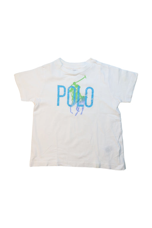 A Multicolour Short Sleeve T Shirts from Polo Ralph Lauren in size 2T for boy. (Front View)