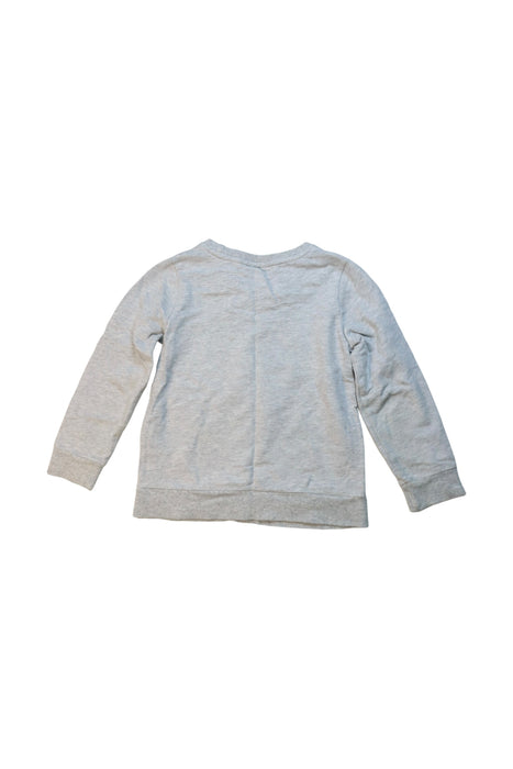 A Grey Crewneck Sweatshirts from Seed in size 4T for girl. (Back View)