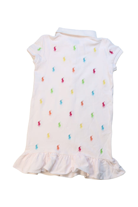 A Multicolour Short Sleeve Dresses from Polo Ralph Lauren in size 5T for girl. (Back View)