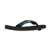 A Blue Flip Flops from Havaianas in size 5T for boy. (Front View)