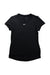 A Black Short Sleeve T Shirts from Nike in size 13Y for girl. (Front View)