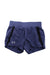 A Blue Shorts from Under Armour in size 13Y for girl. (Front View)