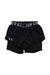 A Black Shorts from Under Armour in size 10Y for boy. (Front View)