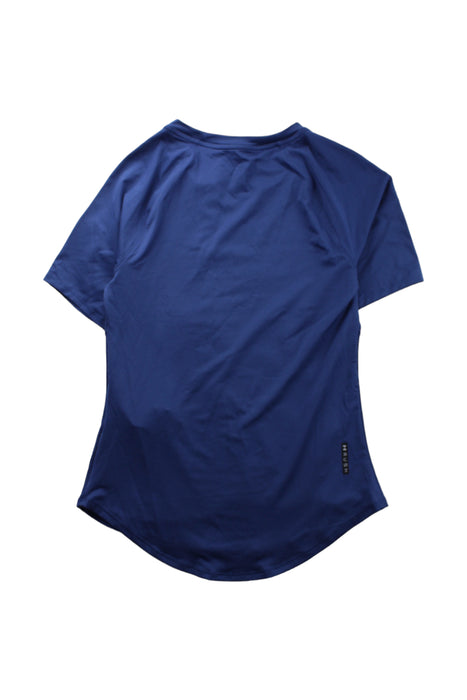 A Blue Short Sleeve T Shirts from Under Armour in size 14Y for girl. (Back View)