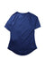 A Blue Short Sleeve T Shirts from Under Armour in size 14Y for girl. (Back View)