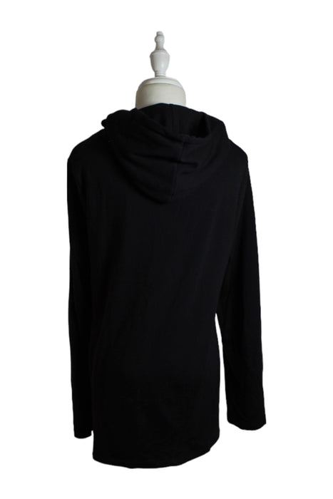 A Black Zippered Sweatshirts from Mayarya in size S for maternity. (Back View)