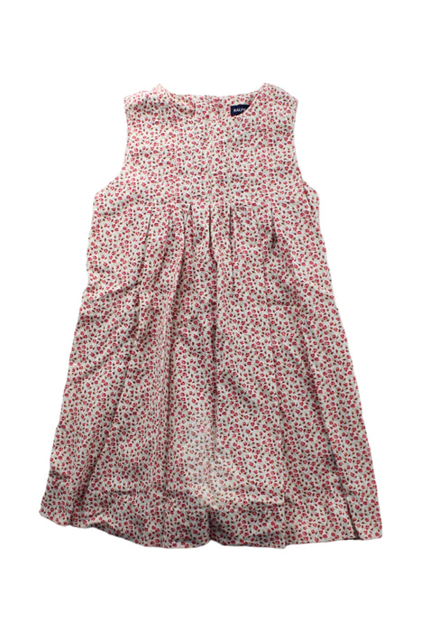 A Red Sleeveless Dresses from Ralph Lauren in size 5T for girl. (Front View)