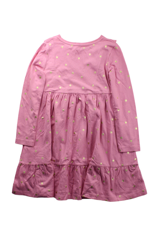 A Gold Long Sleeve Dresses from Boden in size 6T for girl. (Back View)