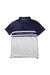 A Blue Short Sleeve Polos from Tommy Hilfiger in size 12Y for boy. (Front View)