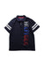 A Blue Short Sleeve Polos from Tommy Hilfiger in size 12Y for boy. (Front View)