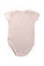 A Pink Short Sleeve Bodysuits from Bonpoint in size 12-18M for girl. (Back View)