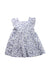 A Blue Short Sleeve Dresses from Confiture in size 2T for girl. (Front View)