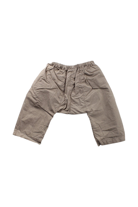 A Brown Casual Pants from Caramel in size 12-18M for boy. (Back View)