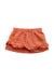 A Orange Short Skirts from Seed in size 4T for girl. (Front View)