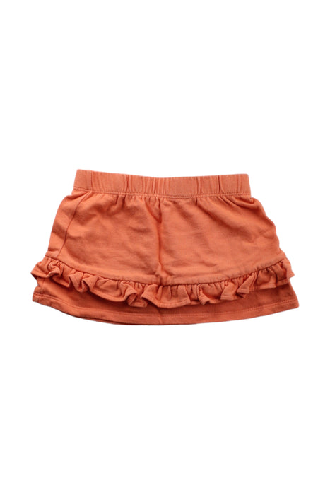 A Orange Short Skirts from Seed in size 4T for girl. (Back View)