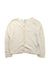 A White Cardigans from Bonpoint in size 4T for girl. (Front View)