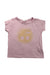 A Pink Short Sleeve T Shirts from Bonpoint in size 4T for girl. (Front View)