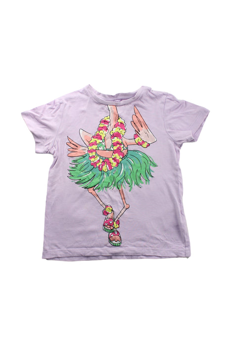 A Purple Short Sleeve T Shirts from Stella McCartney in size 5T for girl. (Front View)