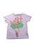 A Purple Short Sleeve T Shirts from Stella McCartney in size 5T for girl. (Front View)