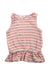 A Pink Sleeveless Dresses from Seed in size 5T for girl. (Front View)