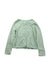 A Green Cardigans from Bonpoint in size 4T for girl. (Back View)