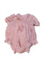 A Pink Bloomers from Twin and Chic in size 3-6M for girl. (Front View)