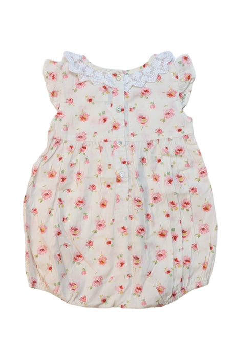 A Multicolour Sleeveless Rompers from Bébé by Minihaha in size 3-6M for girl. (Back View)