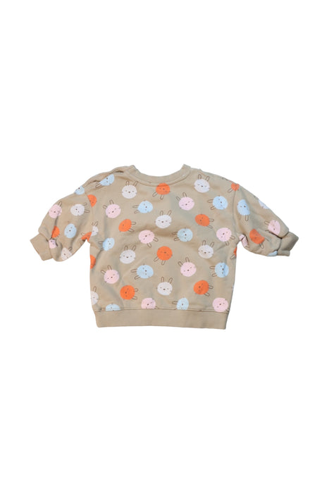 A Multicolour Crewneck Sweatshirts from Jacadi in size 3-6M for girl. (Back View)