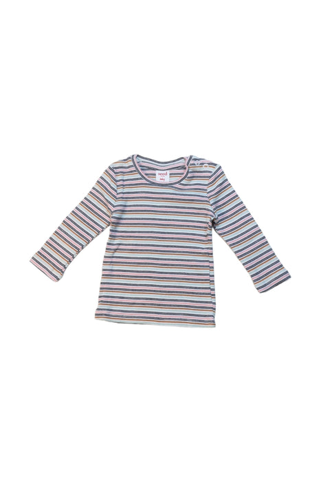 A Multicolour Long Sleeve Tops from Seed in size 3-6M for girl. (Front View)