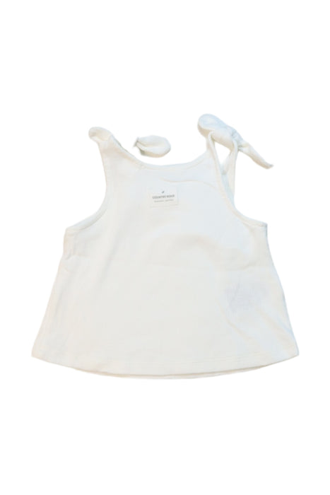 A White Sleeveless Tops from Country Road in size 3-6M for girl. (Back View)