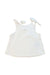 A White Sleeveless Tops from Country Road in size 3-6M for girl. (Back View)