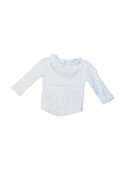 A White Long Sleeve Tops from Country Road in size 3-6M for girl. (Front View)