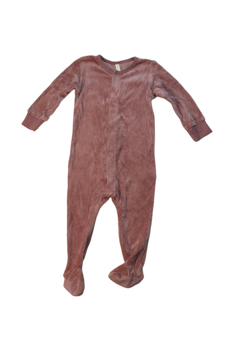 A Brown Onesies from Quincy Mae in size 6-12M for neutral. (Front View)