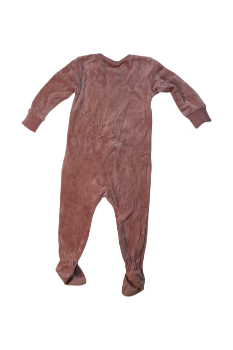 A Brown Onesies from Quincy Mae in size 6-12M for neutral. (Back View)