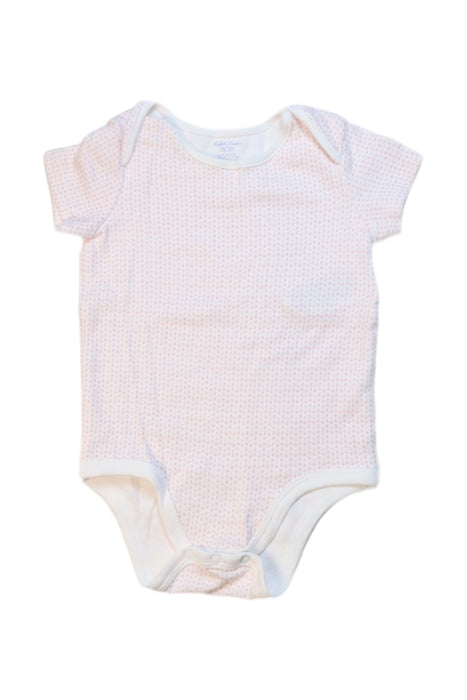 A Pink Short Sleeve Bodysuits from Ralph Lauren in size 6-12M for girl. (Front View)