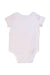 A Pink Short Sleeve Bodysuits from Ralph Lauren in size 6-12M for girl. (Back View)