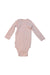 A Pink Long Sleeve Bodysuits from Molo in size 6-12M for neutral. (Back View)