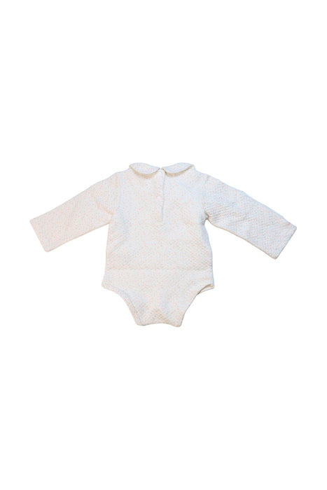 A Multicolour Sleeveless Bodysuits from Chickeeduck in size 6-12M for girl. (Back View)