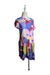 A Multicolour Short Sleeve Dresses from Mister Zimi in size S for maternity. (Front View)